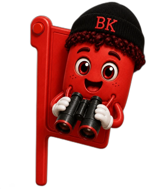 Frankie the Flag character